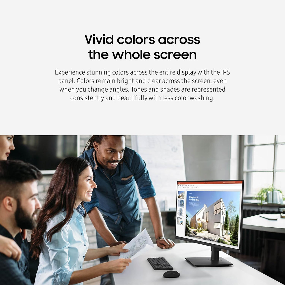 Samsung 24” (S40GD) Borderless Business Monitor with IPS Panel
