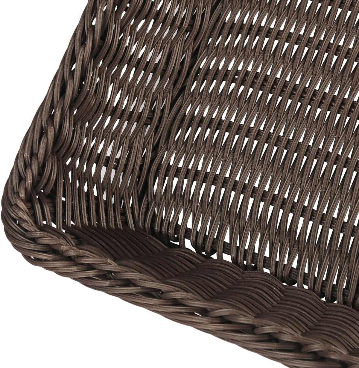 3 PCS 16 Inch Wicker Bread Basket, Woven Serving Basket, Tabletop Food Servin...