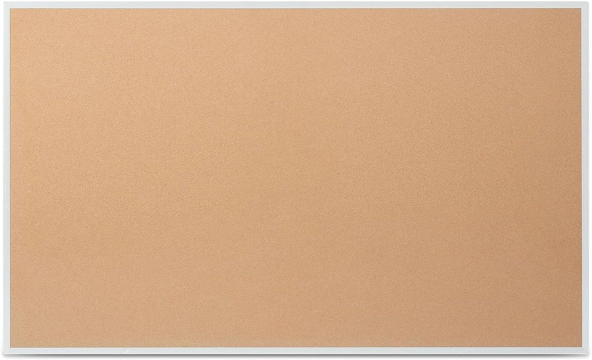 Staples Cork Bulletin Board, 5 x 3 Feet, Aluminum Frame, Vertical or Horizont...