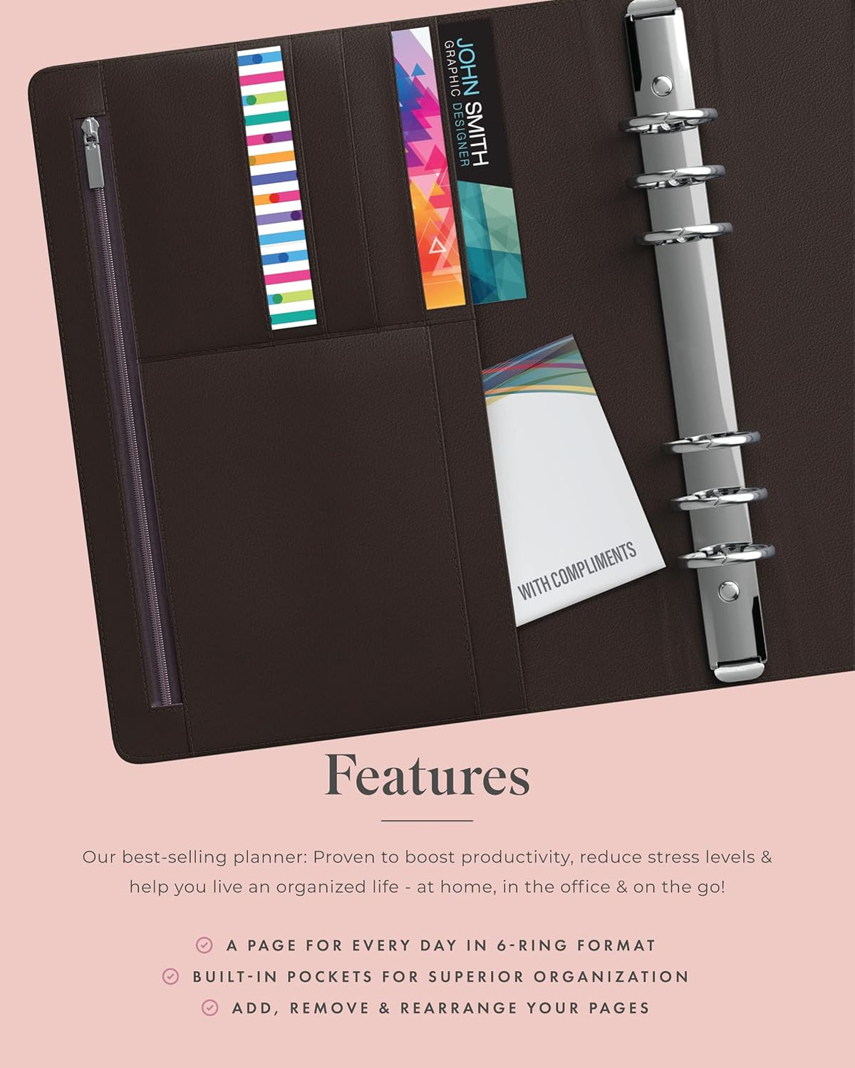 LUX PRO A5 - Daily Planner & appointment diary 2024 - Gratitude journal, ...