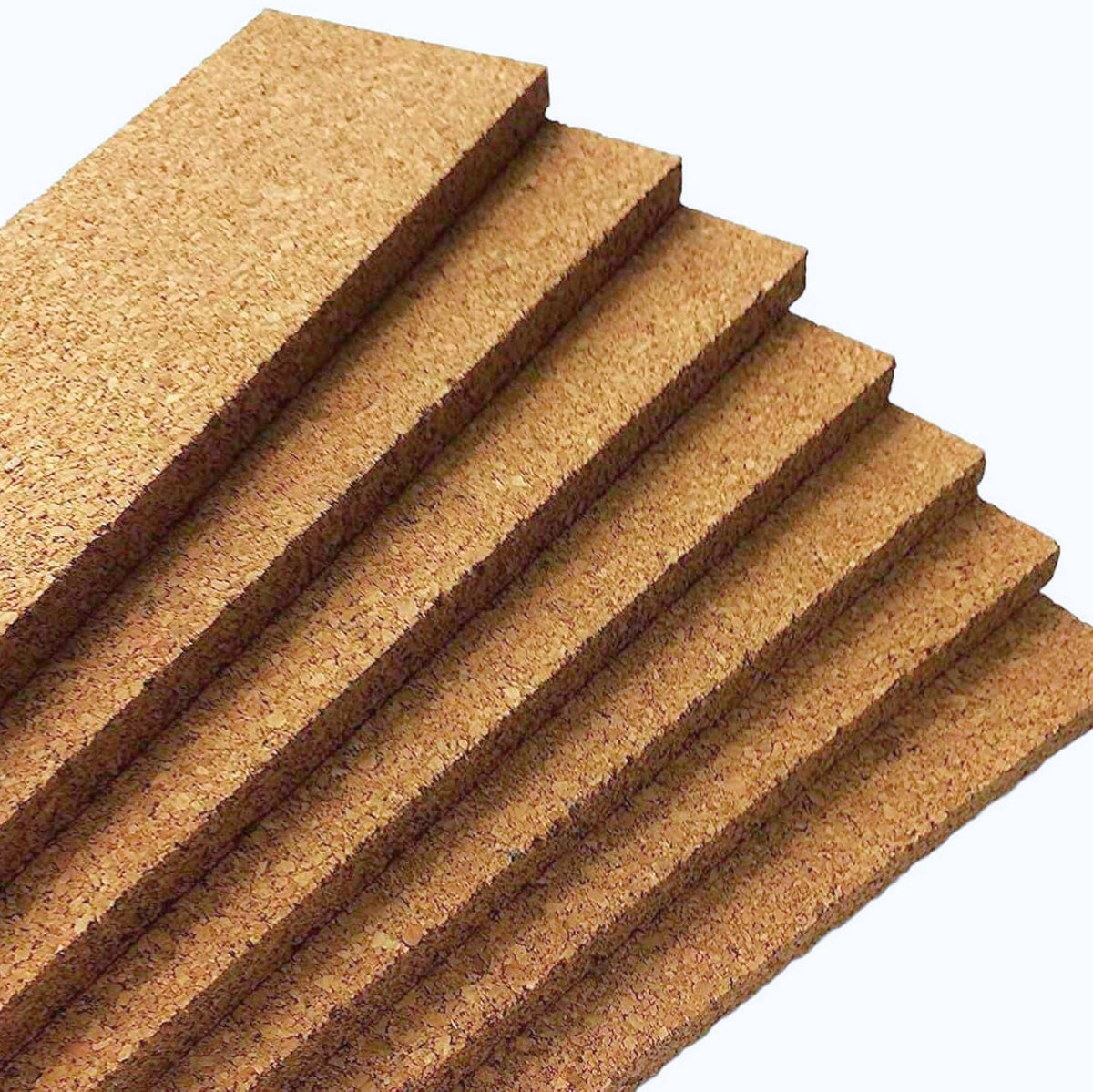 Jelinek Cork Thick Bulletin Board Strips (8 Pack) 36 x 3.5 x 0.5 Inches
