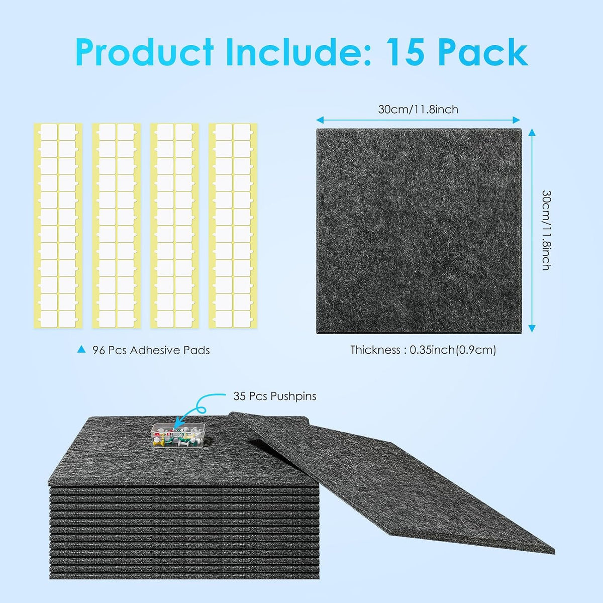 Large Bulletin Board 59" X 36" Cork Boards for Wall Alternative 15 ...
