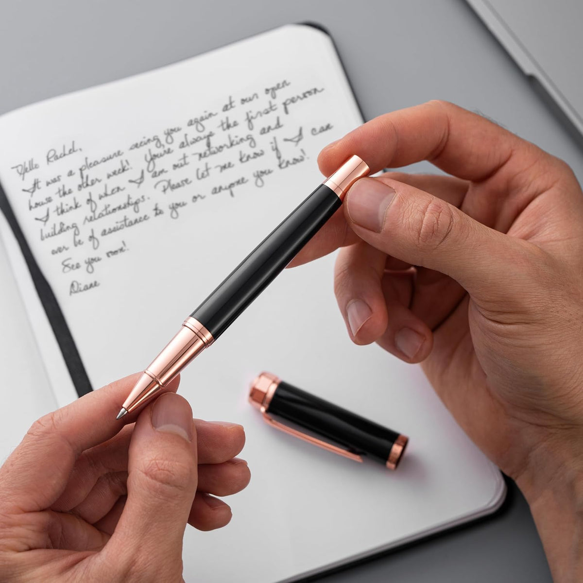 Ellington Pens Luxury Ballpoint Pen – Premium Quality, Smooth Writing Experie...