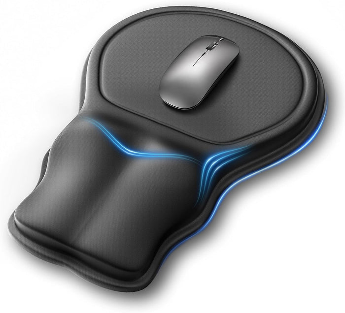 Ergonomic Mouse Pad with Wrist Rest, Extended Forearm Support
