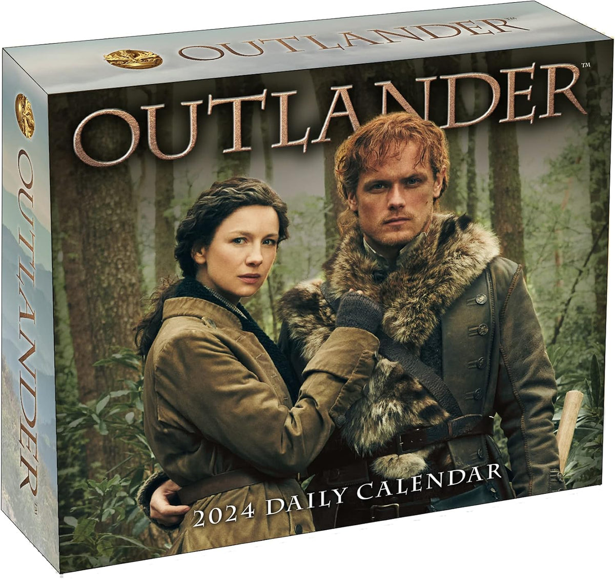 Outlander 2024 Boxed Daily Desk Calendar