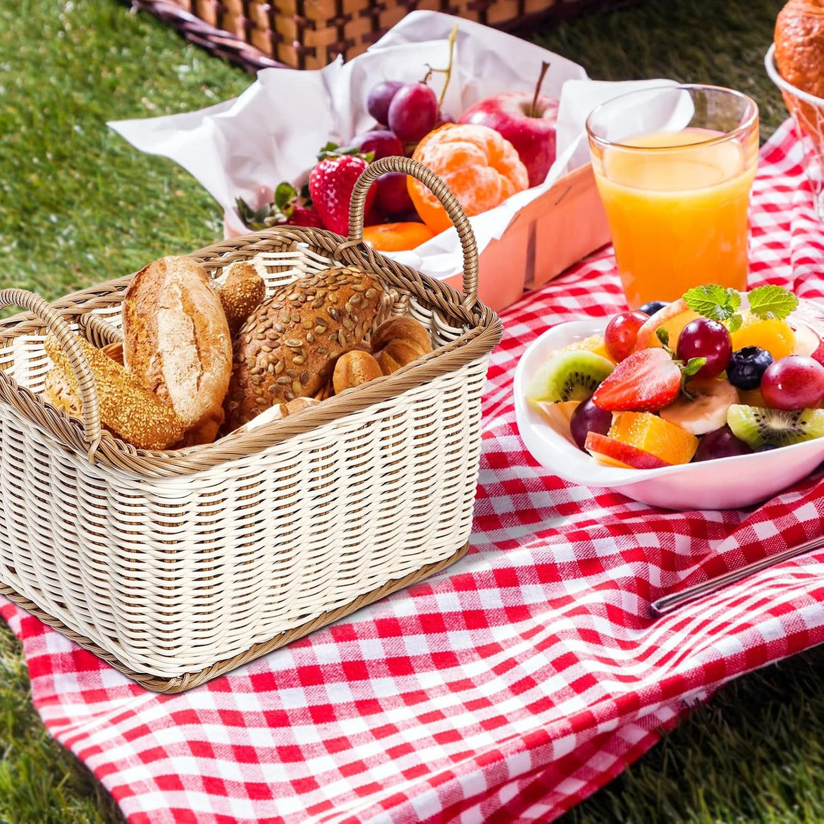 HEMOTON Utensil Caddy, Silverware Holder for Party Picnic Kitchen