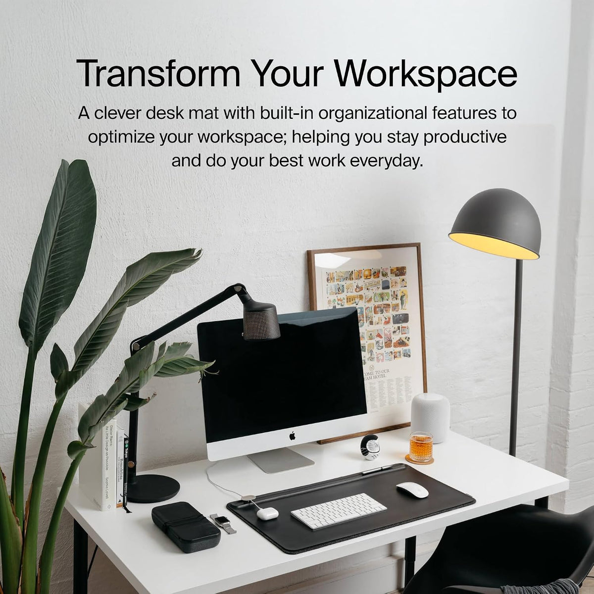 Orbitkey Desk Mat Pro Slim - Black