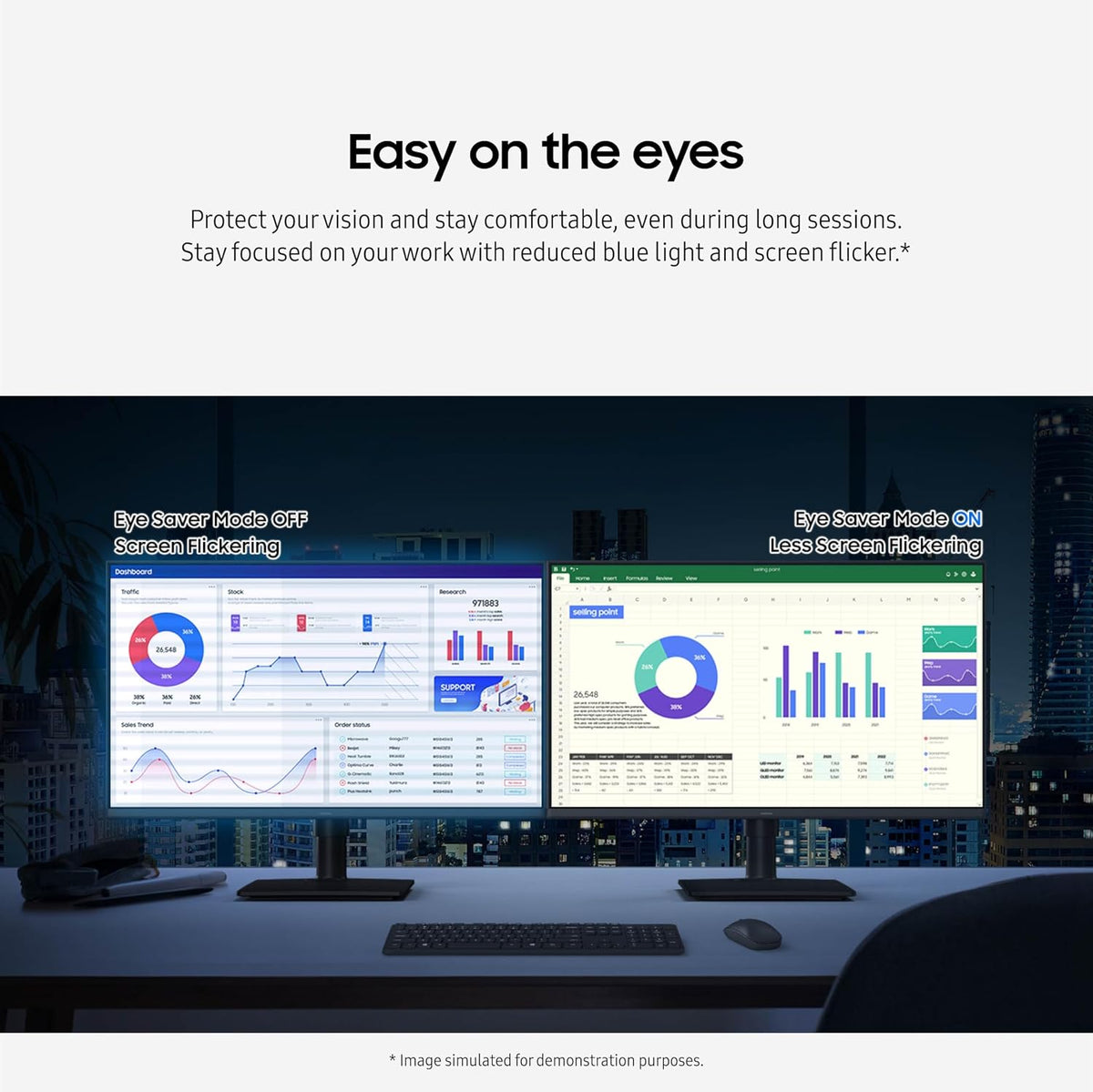 Samsung 24” (S40GD) Borderless Business Monitor with IPS Panel