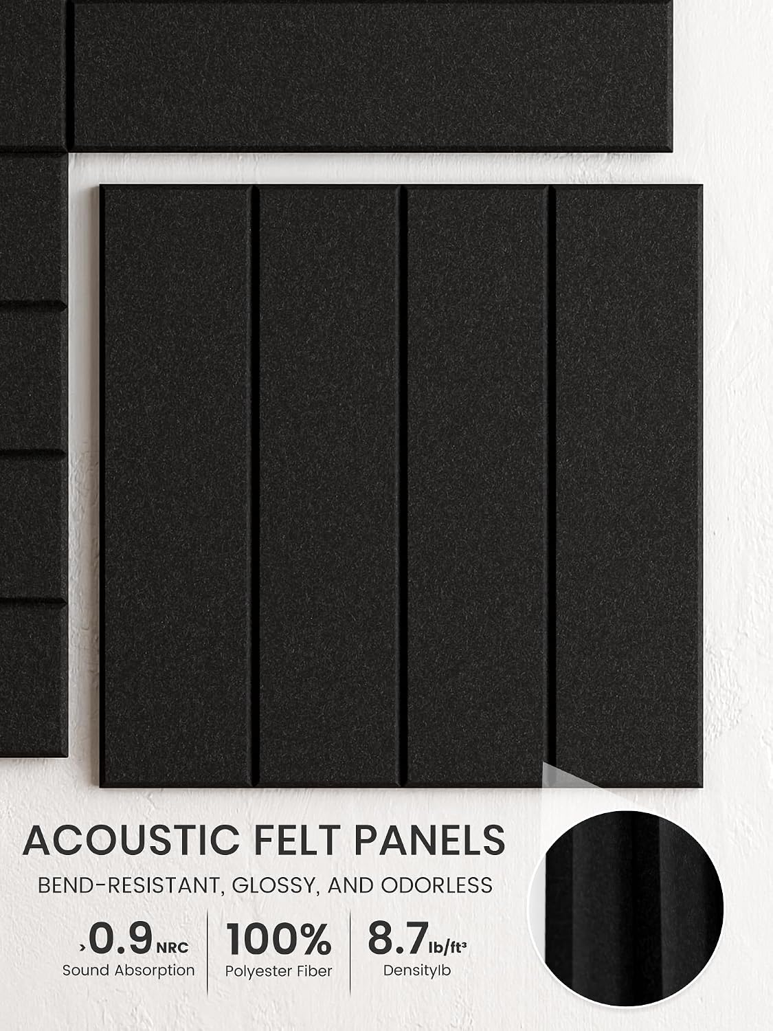 Bumusty Felt Bulletin Board & Cork Board Alternative 48" x 36"