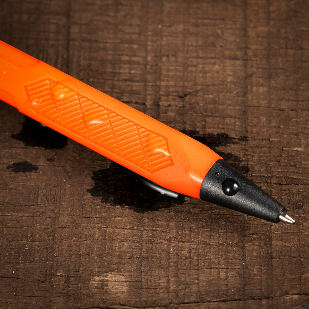 Rite in the Rain Weatherproof Durable Orange Clicker Pen - Black Ink, 2 Pack ...