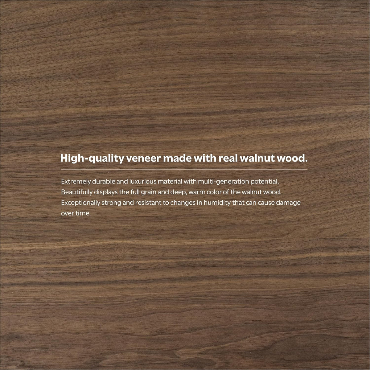 SIMPLIHOME Banting 66" Tall Walnut Veneer 4-Shelf Bookcase