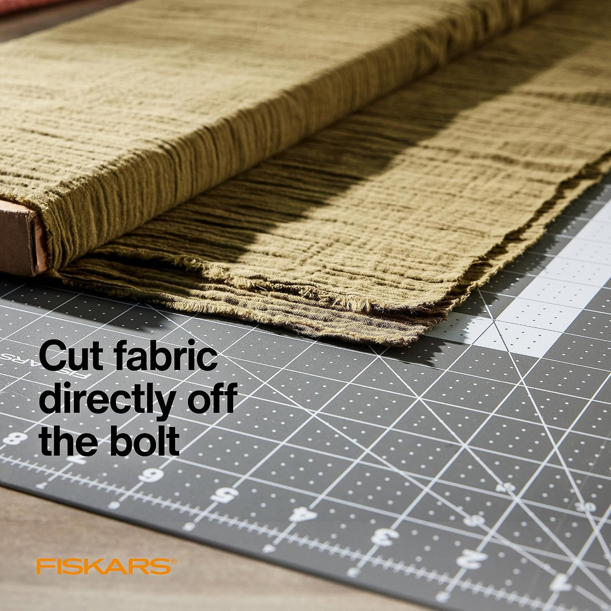 Fiskars 24" x 36" Self Healing Cutting Mat, Extra Large Double-Side...