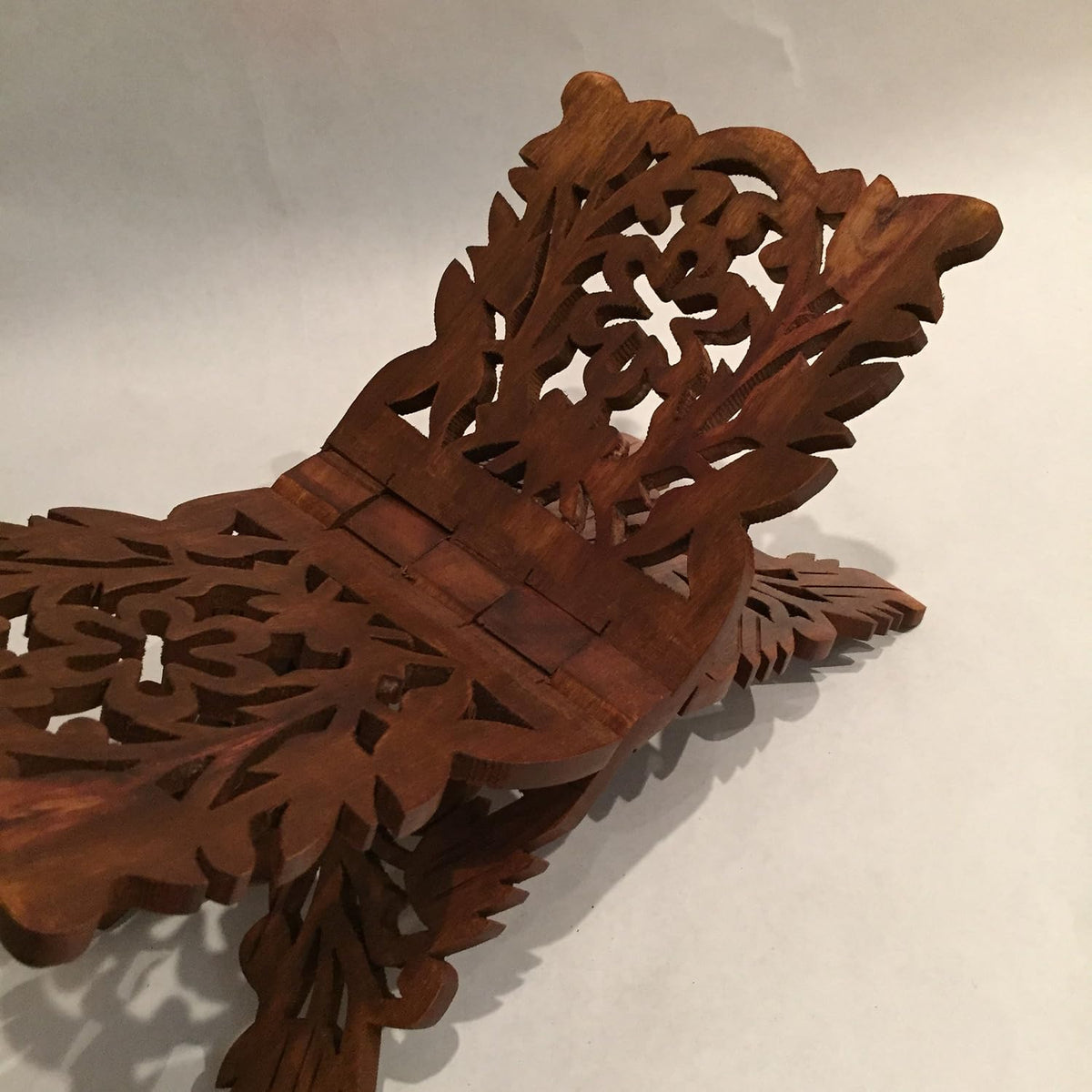 Prayer Book Holder Stand Unique Holidays Gift Rihal Rehal Rail Wooden Carved ...