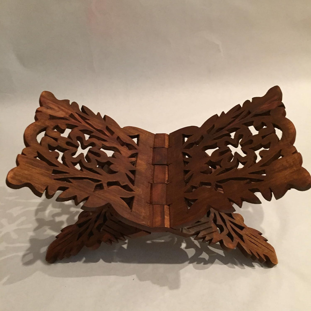 Prayer Book Holder Stand Unique Holidays Gift Rihal Rehal Rail Wooden Carved ...