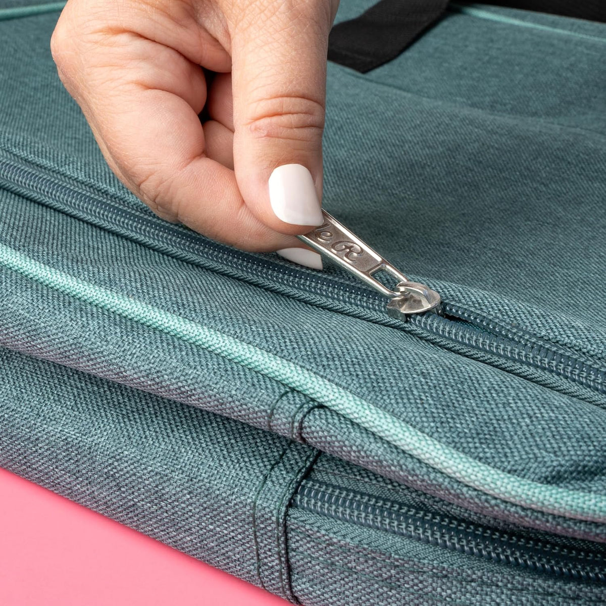 We R Makers Crafter's Shoulder Tote Bag, Mint - Craft Organizer and Stora...
