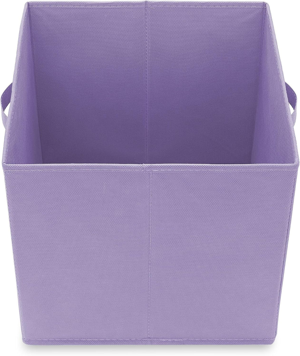 Casafield Set of 12 Collapsible Fabric Cube Storage Bins, Lavender - 13"...