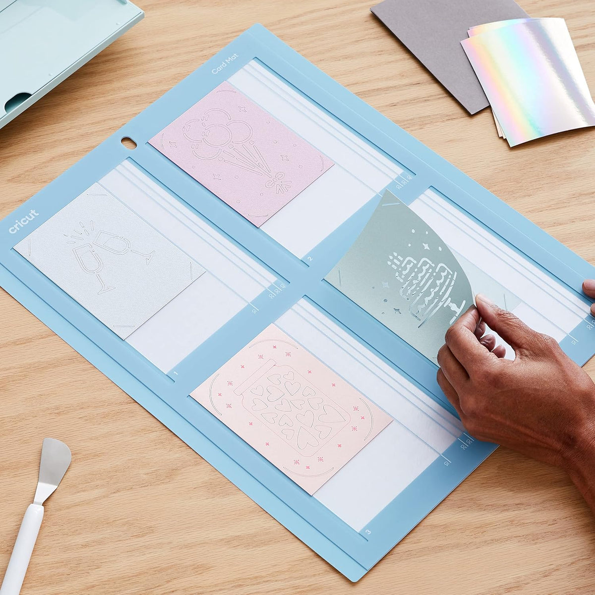 Cricut Insert Cards R40, Create Depth-Filled Birthday Cards, Thank You Cards,...