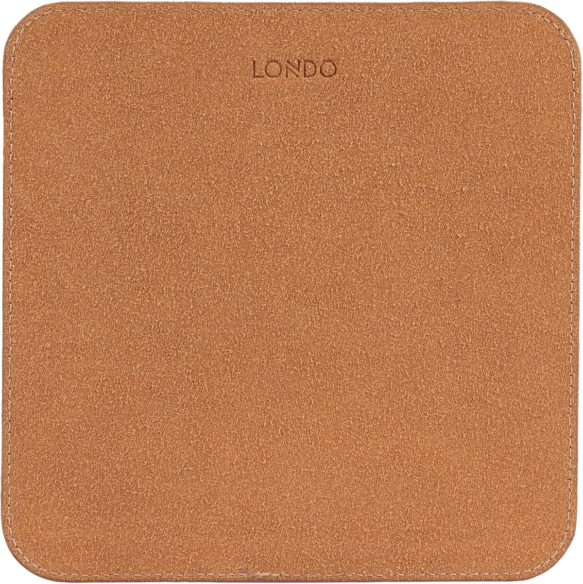 Londo Top Grain Leather Mouse Pad with Wrist Rest – Ergonomic Support, Non-Sl...