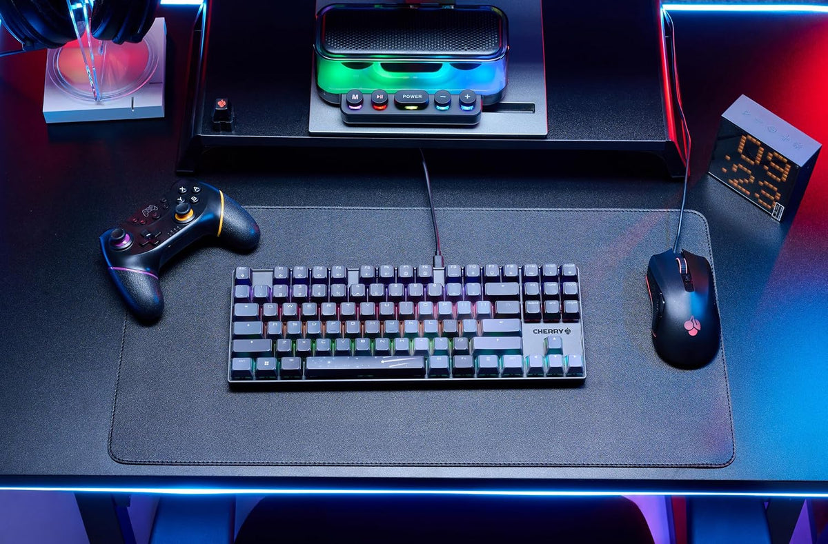 Xtrfy Cherry MX 8.2 TKL Wireless XAGA, Tenkeyless Mechanical Gaming Keyboard,...