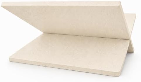 Faux Travertine Resin Book Stand, Large Open Book Holder Stand for Display &a...