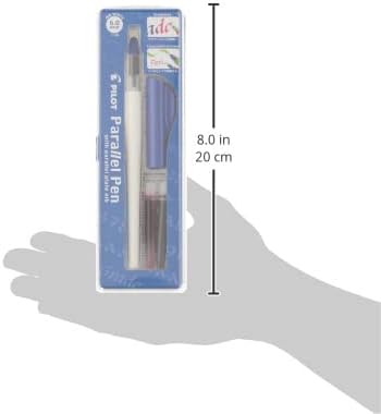 Pilot Parallel 4 Nib Calligraphy Pen Set, 1.5mm, 2.4mm, 3.8mm & 6.0mm Nib...