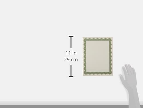 Geographics® 30% Recycled Blank Parchment Certificates, 8 1/2" x 11", Optima - Image 3