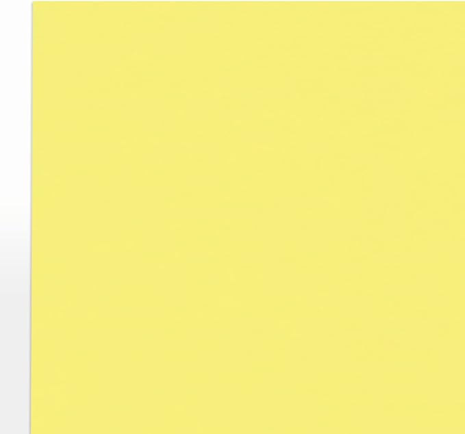 LUXPaper 8.5" x 11" Paper | Letter Size | Pastel Canary Yellow | 60lb. Text | - Image 8