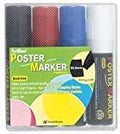 Artline Poster Board Markers, Chisel 20.0mm Extra Wide Flat Tip & Big Nib by Artline