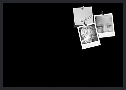 PinPix 40x28 Inch Cork Bulletin Board. This Decorative Framed Pin Board Comes...