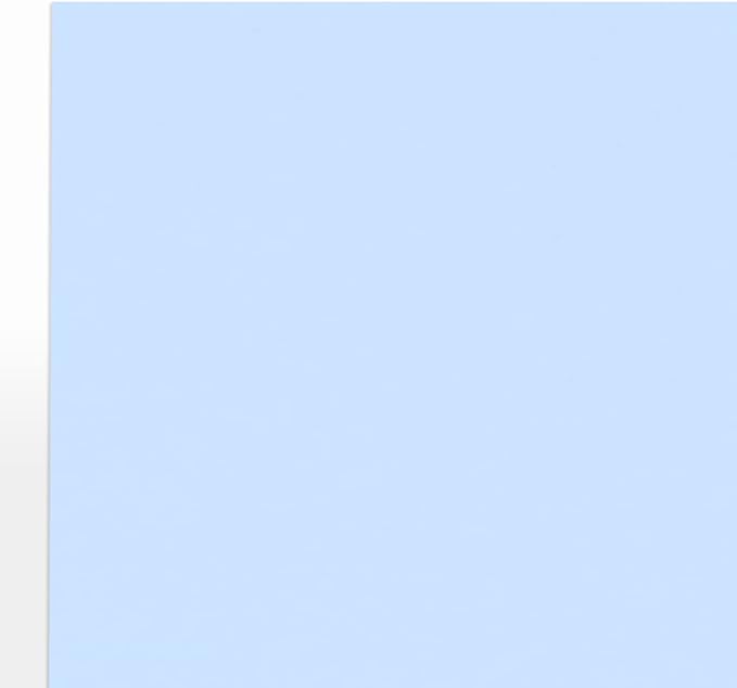 LUXPaper 8.5" x 11" Paper | Letter Size | Baby Blue | 80lb. Text | 50 Qty - Image 7