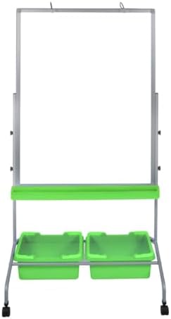 Luxor MB3040WBIN Classroom Dry Erase Whiteboard and Chart Stand with Storage ...