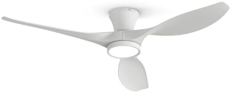 taloya 52 inch ceiling fans with lights and, front angle view