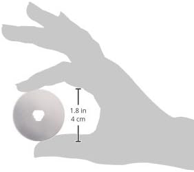 TrueCut 45mm Rotary Cutter Replacement Blades – Pack of 5 | Fits TrueCut Rota...