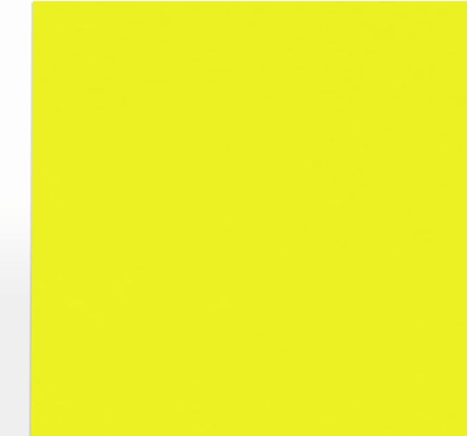 LUXPaper 8.5" x 11" Paper | Letter Size | Citrus Yellow | 80lb. Text | 50 Qty - Image 7