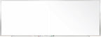 Ghent 4 x 12 Porcelain Magnetic Whiteboard, Aluminum Frame, 1 Marker, 1 Eraser by Ghent