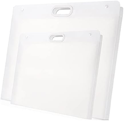 plastic art portfolio, large art portfolio with handles,waterproof, main product view