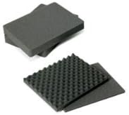 Pelican 1520 Upgraded 4 piece foam set. Includes 2 middle pluck pieces, 1 convoluted lid foam, 1 bottom pad