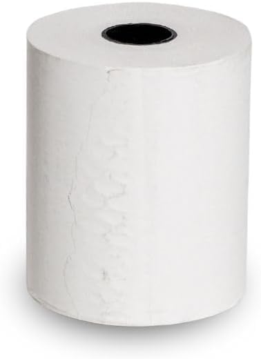 3 1/8 x 230 thermal paper rolls (50 on a desk or shelf
