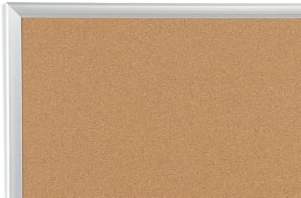 Staples Cork Bulletin Board, 3x2 Feet, Oak Frame, Self-Healing