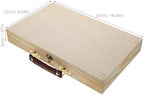 sewacc 1pc box painting box drawing art accessory showing dimensions