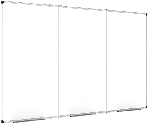 XBoard Extra Large Magnetic Whiteboard 118 x 48 Inch, 10' x 4' Oversi...