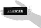 New Star Foodservice Stainless Steel Table Tent Sign, 6 x 1.5-Inch) - Image 3
