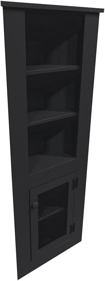 Ktichen Corner Hutch (Solid - Black)