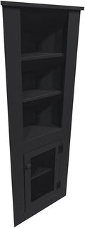 Ktichen Corner Hutch (Solid - Black)