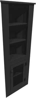 Ktichen Corner Hutch (Solid - Black)