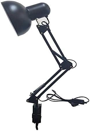 Adjustable Clamp Desk Lamp 24" Height, Swing Arm Architect Metal Table L...