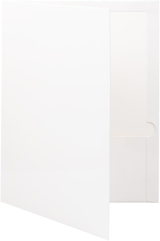 JAM PAPER Laminated Two Pocket Glossy Folders - Image 3