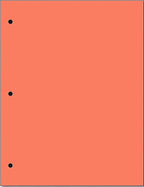 Copy And Printing Color Paper, 20 Lb. 3 Hole Punch 500 Sheets Per Ream. by Limited+Papers