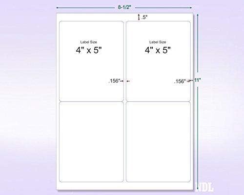 NextDayLabels - 8-1/2 x 11 Neon Color High Light Fluorescent Labels - Image 2