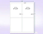 NextDayLabels - 8-1/2 x 11" Neon Color High Light Fluorescent Labels - Image 2